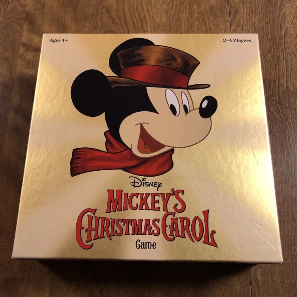 NEW  2022 Funko Games Disney Mickey’s Christmas Carol Game Ages 4+  2-4 Players